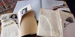 Anne Frankın Günlüğü kitaplarını parçalıyorlar!
