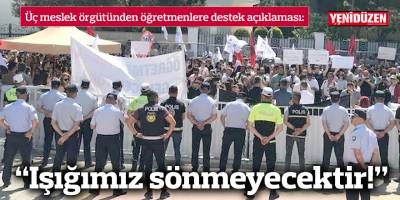 “Işığımız sönmeyecektir!”