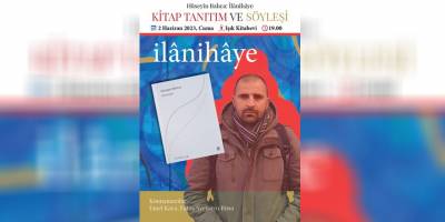 Hüseyin Bahca’nın şiir kitabı “İlânihâye” Işık Kitabevi’nde tanıtılacak