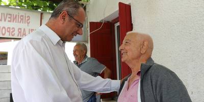 Özuslu, köy ziyaretlerine devam ediyor