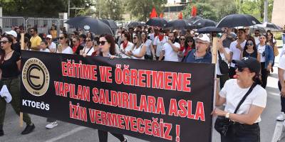 KTOEÖS’ün okullardaki grevi bugün de devam ediyor