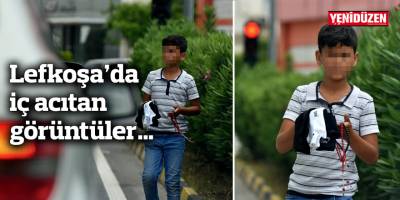 Lefkoşa’da iç acıtan görüntüler…