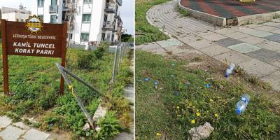 Lefkoşa’da parklar dökülüyor