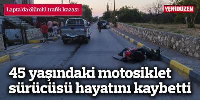 Lapta'da ölümlü trafik kazası