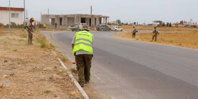 Dikmen Belediyesi Gazimağusa bölgesinde temizlik çalışmalarına destek verdi