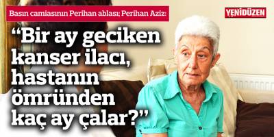 Perihan Aziz: “Ölmek değil, çaresizlik hissi çok kötü bir şey”