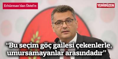 Erhürman: “Ne derseniz deyin, insan ve yurt sevgisi kazanacak”