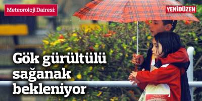 Gök gürültülü sağanak bekleniyor