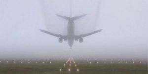 Yoğun sis hava ulaşımını etkiledi