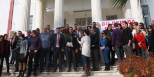 Anafartalar Lisesi’nde öğretmenler grevde