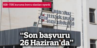 KIB-TEK kuruma borcu olanları uyardı