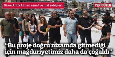 “Bu proje doğru nizamda gitmediği için mağduriyetimiz daha da çoğaldı”