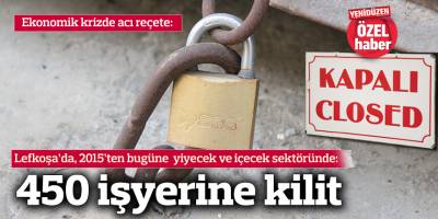 450 işyerine kilit