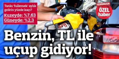 Benzin, TL ile uçup gidiyor