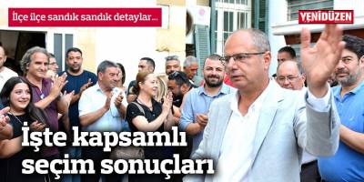 İşte kapsamlı seçim sonuçları