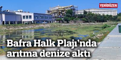 Bafra Halk Plajı’nda arıtma denize aktı