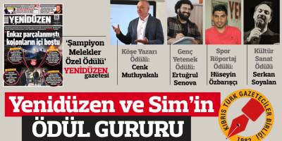 Yenidüzen ve Sim'in ödül gururu
