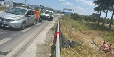 Trafik kazası: Bisiklet sürücüsü hayatını kaybetti