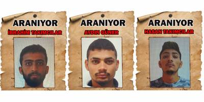 3 zanlı firar etti!
