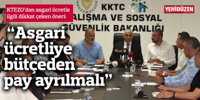 “Asgari ücretliye ve yoksula bütçeden pay ayrılmalı”