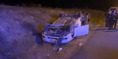 Güzelyurt-Lefkoşa yolunda kaza