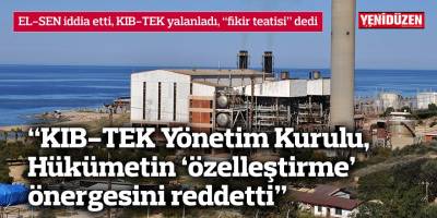 EL-SEN iddia etti, KIB-TEK yalanladı, “fikir teatisi” dedi