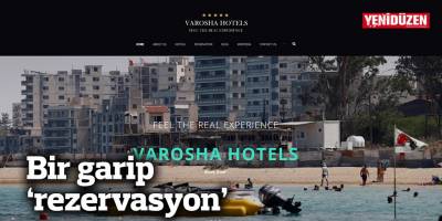 Bir garip ‘rezervasyon’