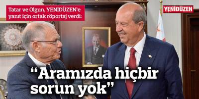 Tatar ve Olgun, YENİDÜZEN’e yanıt için ortak röportaj verdi