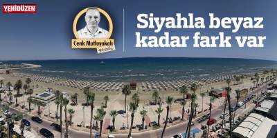 Siyahla beyaz kadar fark