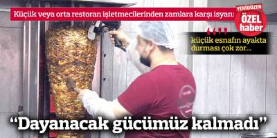 “Dayanacak gücümüz kalmadı”