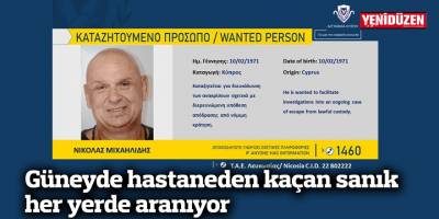 Güneyde hastaneden kaçan sanık her yerde aranıyor