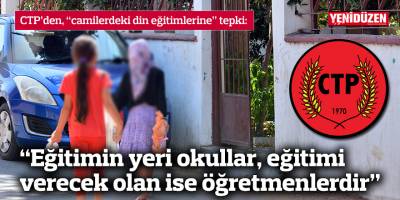 “Eğitimin yeri okullar, eğitimi verecek olan ise öğretmenlerdir”