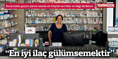 “En iyi ilaç gülümsemektir”