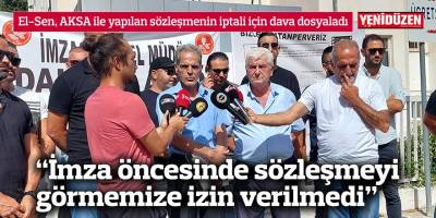 “Başbakan’ın talimatı olmasına rağmen, imza öncesi sözleşmeye erişemedik”