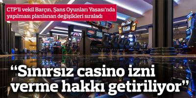 Şans Oyunları Yasası'nda değişiklik hazırlığı!
