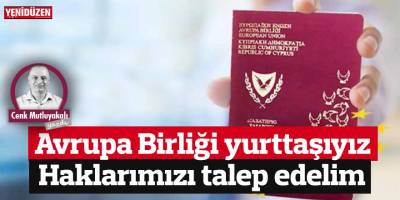 Avrupa Birliği yurttaşıyız Haklarımızı talep edelim!