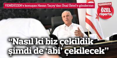 “Nasıl ki biz çekildik şimdi de ‘abi’ çekilecek”