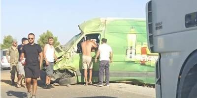 Mağusa-Lefkoşa yolunda kaza: 2 yaralı