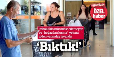 ‘Bıktık!’