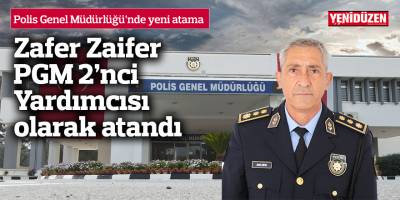 Zafer Zaifer PGM 2’nci Yardımcısı olarak atandı