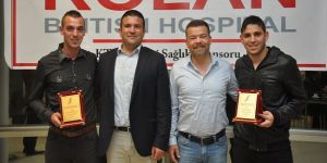 Çağer ve Çavuş ödüllerini aldı