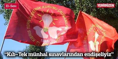 El-Sen: “Kıb-Tek münhal sınavlarından endişeliyiz”