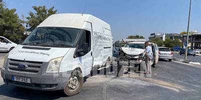 Lefkoşa'da kaza: 7 yaralı