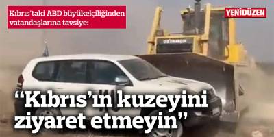 ABD elçiliğinden Amerikalılara çağrı: “Kıbrıs’ın kuzeyini ziyaret etmeyin”