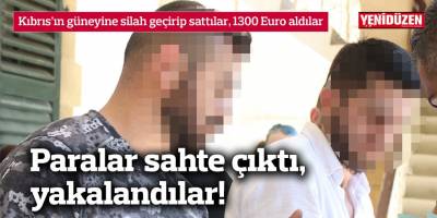 Kıbrıs’ın güneyine silah geçirip sattılar, 1300 Euro aldılar