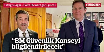 Ertuğruloğlu - Colin Stewart görüşmesi