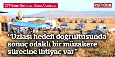 “Uzlaşı hedefi doğrultusunda sonuç odaklı bir müzakere sürecine ihtiyaç var”