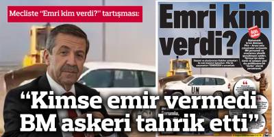 Mecliste “Emri kim verdi?” tartışması