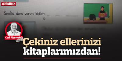 Çekin ellerinizi kitaplarımızdan!