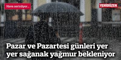 Hava serinliyor...